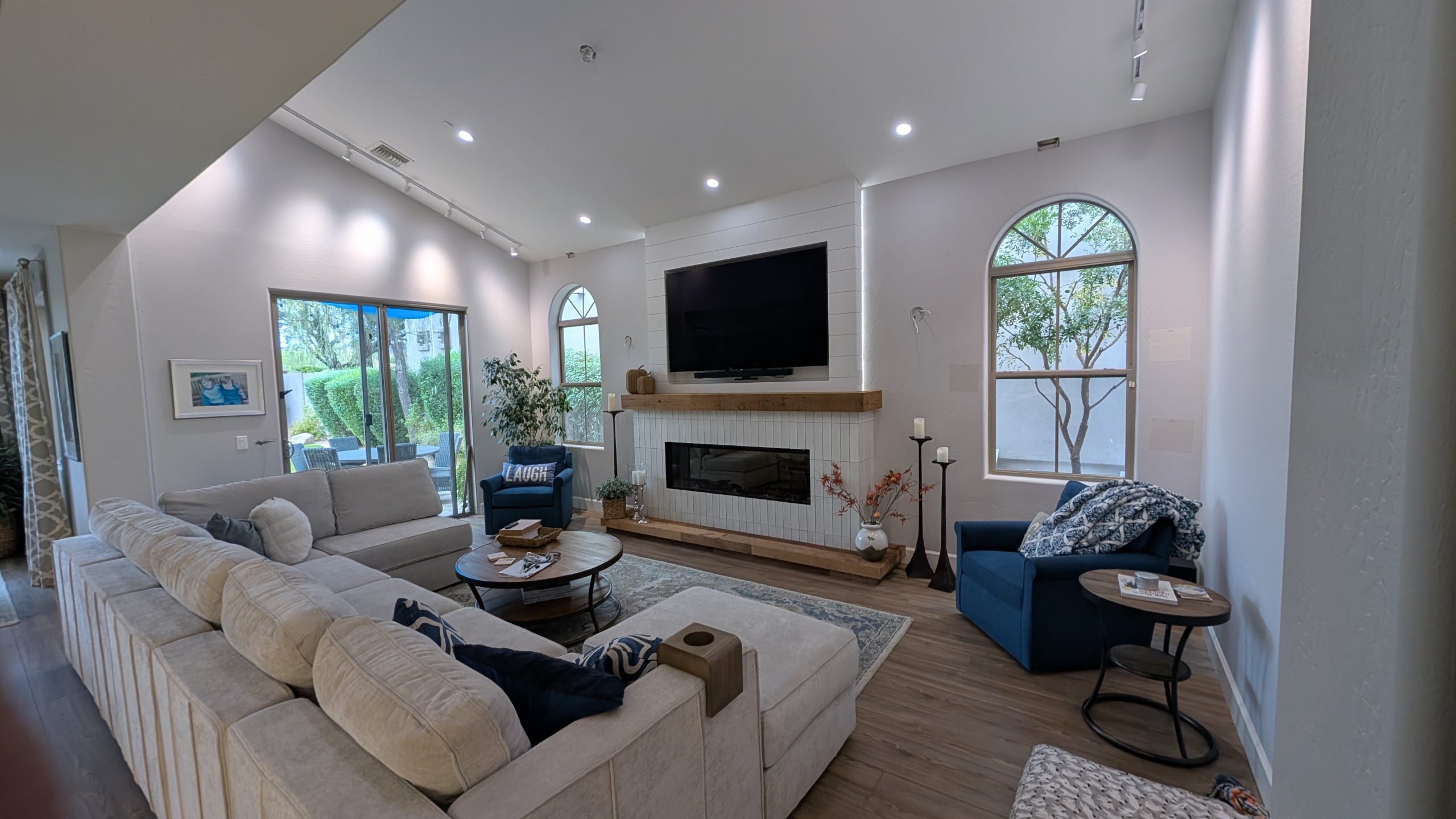 Living room family room remodel tekton